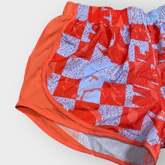 Nike Dri-FIT Tempo Womens Brief-Lined Graphic Running Shorts DQ6366-425 New - Picture 3 of 8